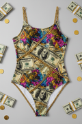 Black Pink Blue Gold One Piece 1