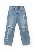 Chica Styles Baggy Ripped Denim