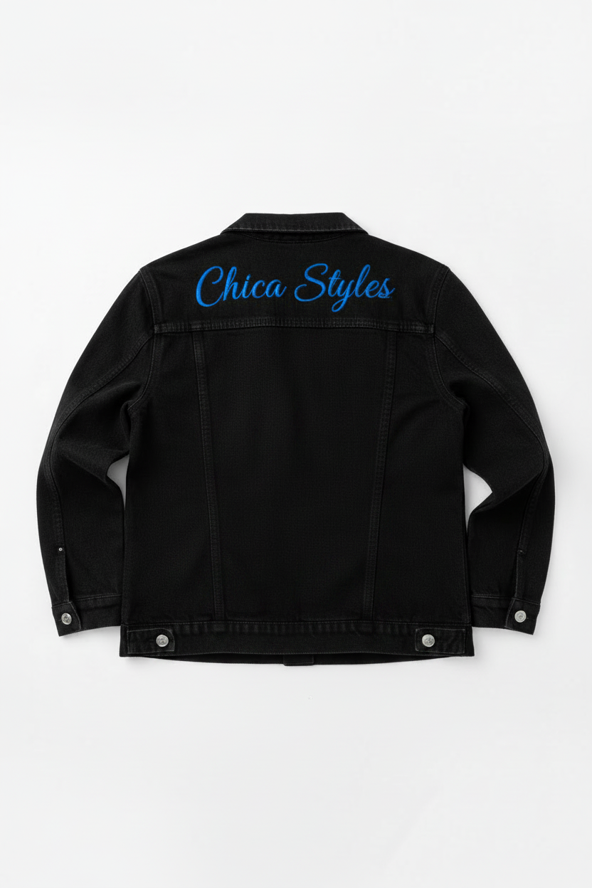 Chica Styles Black Denim Jacket