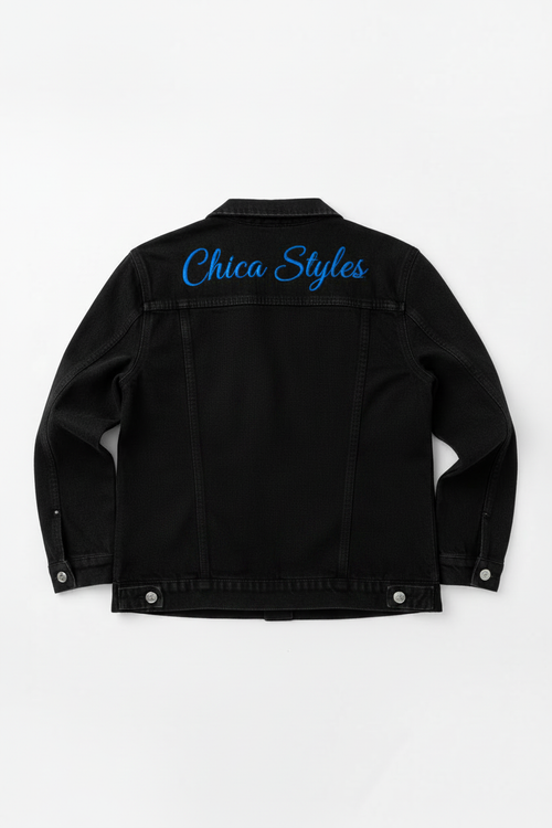 Chica Styles Black Denim Jacket