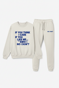 if you think i care two-piece