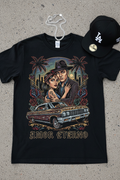 Lowrider Couple Graphic T-Shirt