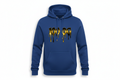 💯 OG Blue Hoodie Gold Black Drip