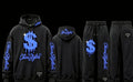 Two piece money hoodied sweat outfit