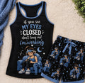 Intel I close my eyes women's sleepwear