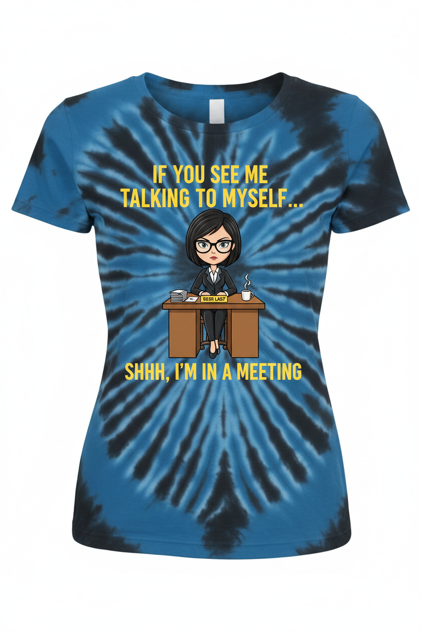 shh I am in a meeting t-shirt