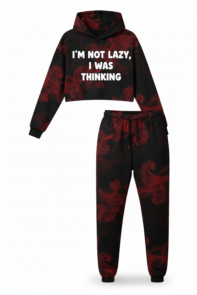 I'm not lazy I was thinking two-piece set